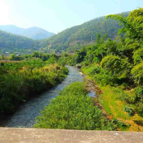 Motorradreisen Thailand Pai Wasserfälle Schluchten